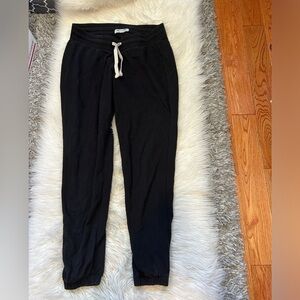 Black joggers